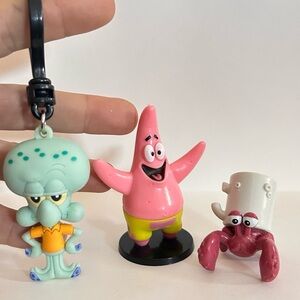 SpongeBob Lot of 3 toys